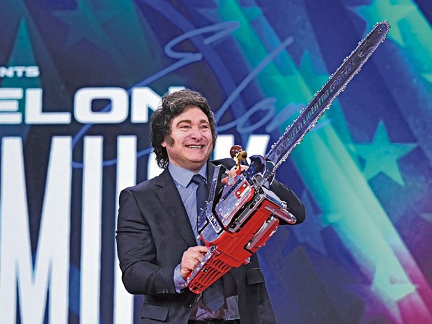 Бензопила для Мерца